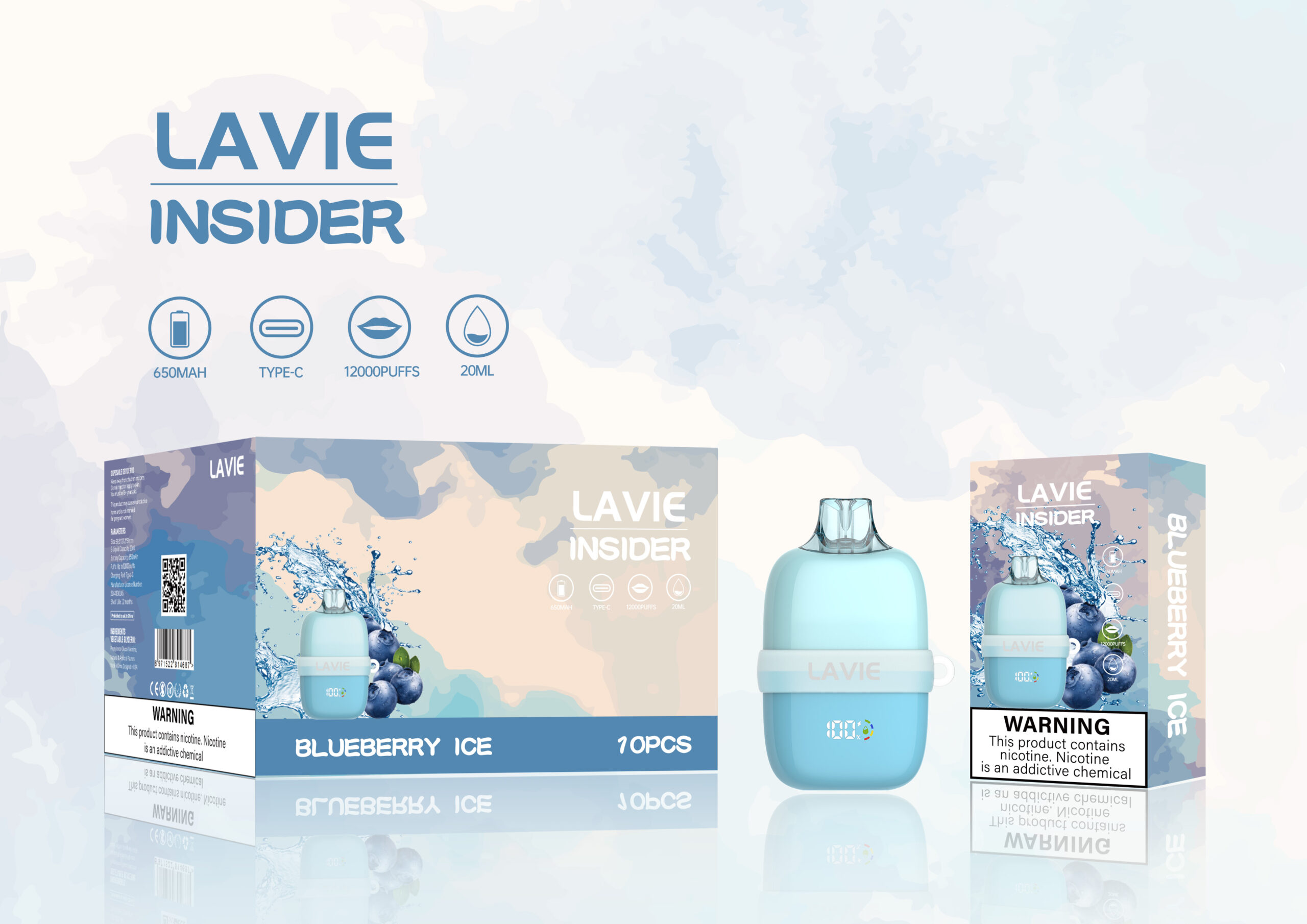 LAVIE INSIDER 12000 Puffs 