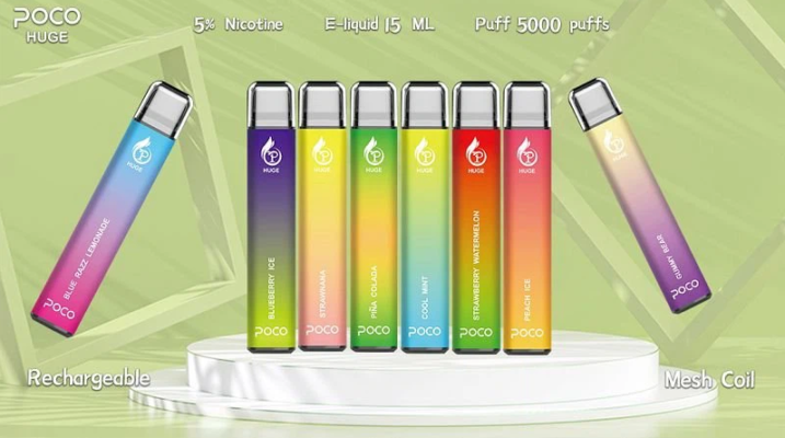 Poco Huge is an electric cigarette with a lot of advantages. It is very easy to use.