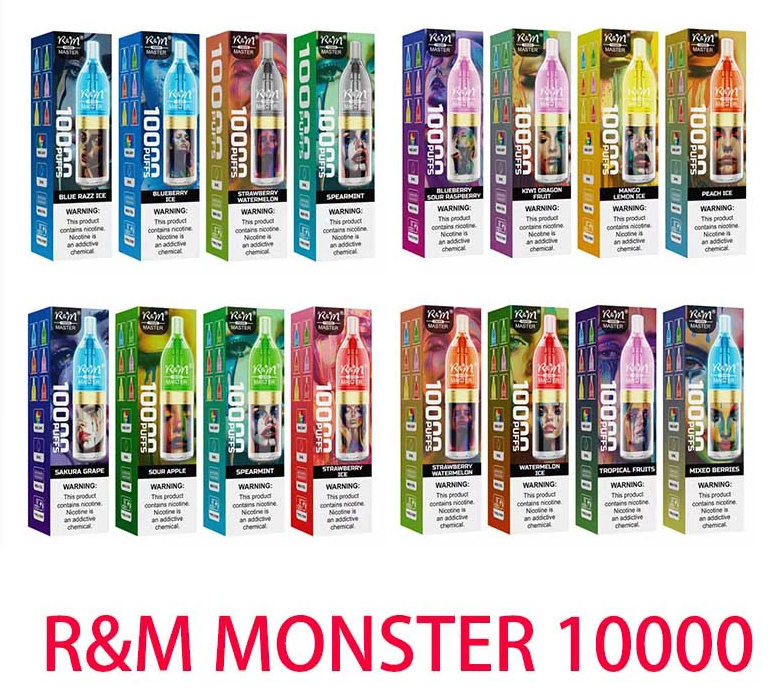 R&M Monster disposable vape 10000 Puffs