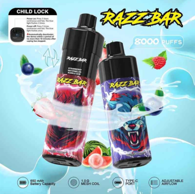 RAZZ BAR 8000 puff vape