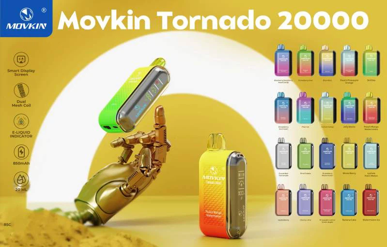 Movkin Tornado 20000 puffs disposable