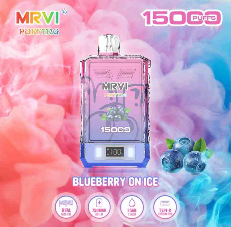 MRVI PUFFING Vape 15000puffs display,